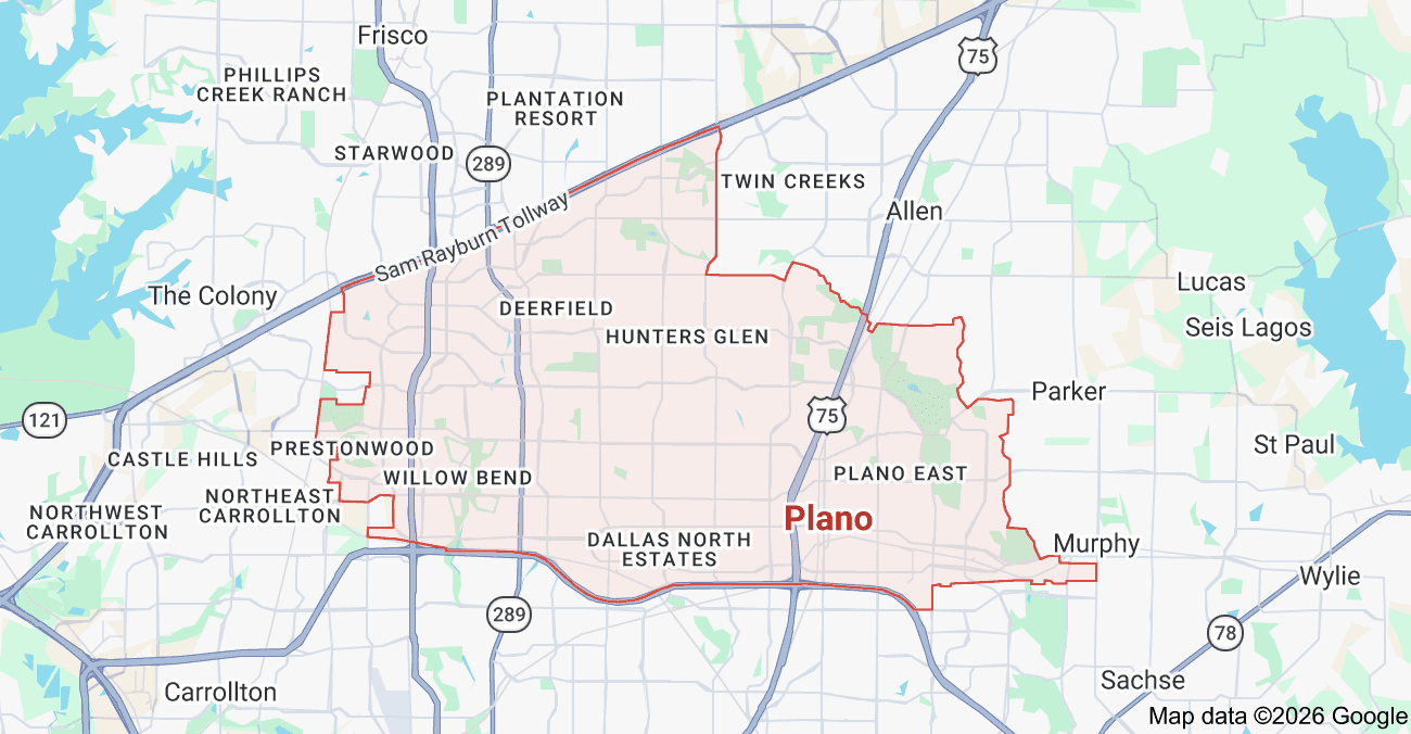 Plano area truck accident map